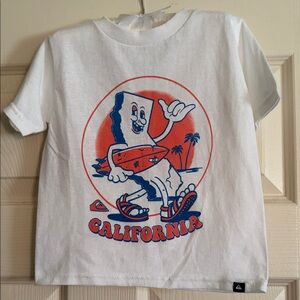 Quiksilver Kids White California Graphic Tee